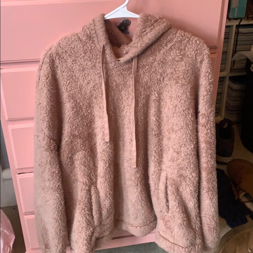 Sherpa hoodie